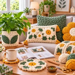 Crochet home decor patterns category by NovaCrochet